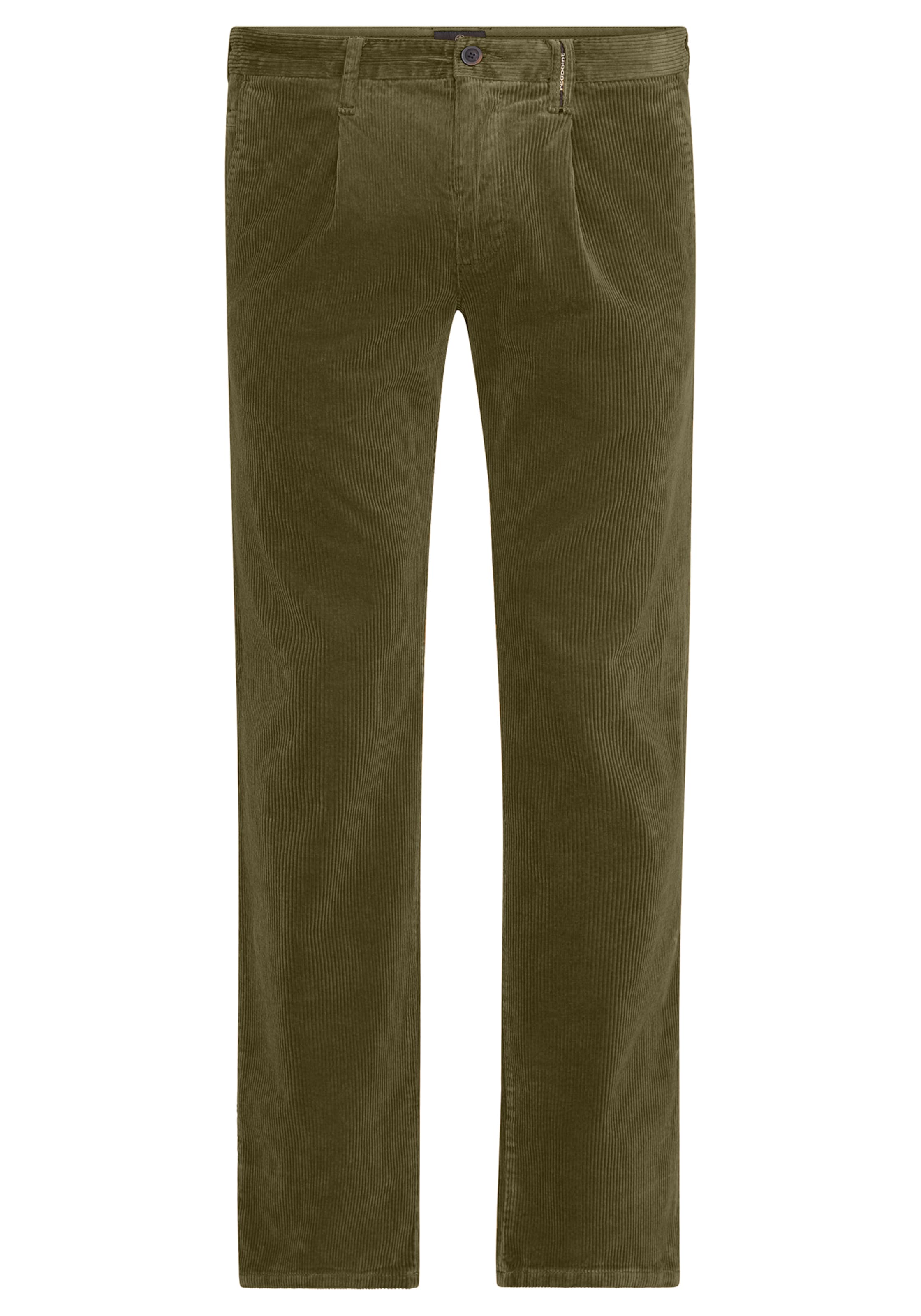 REDPOINT Slimfit Chinohose in Grün: Vorderseite