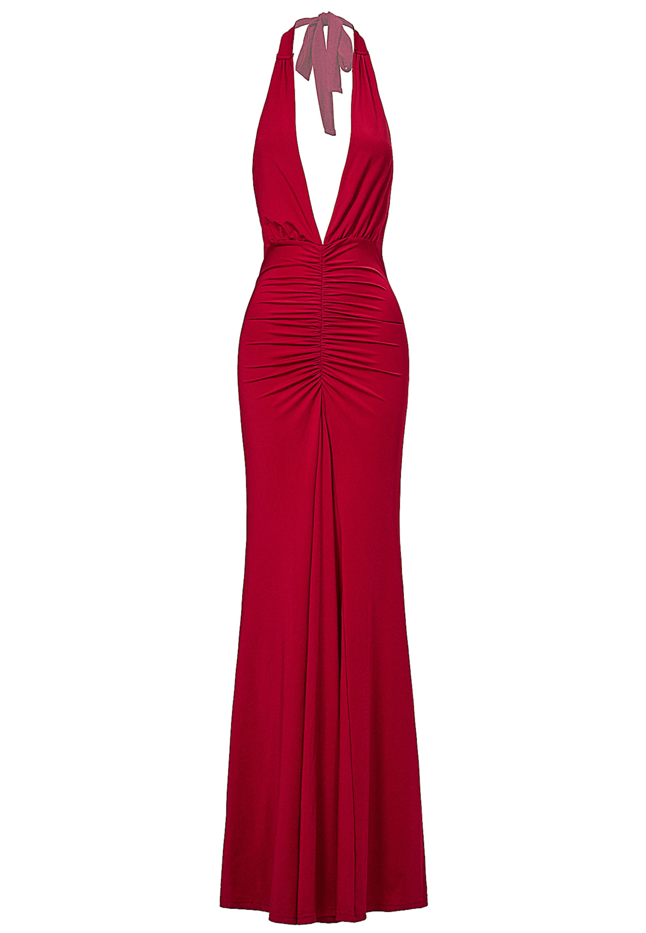 Moda Minx Abendkleid 'Amber' in Rot: Vorderseite