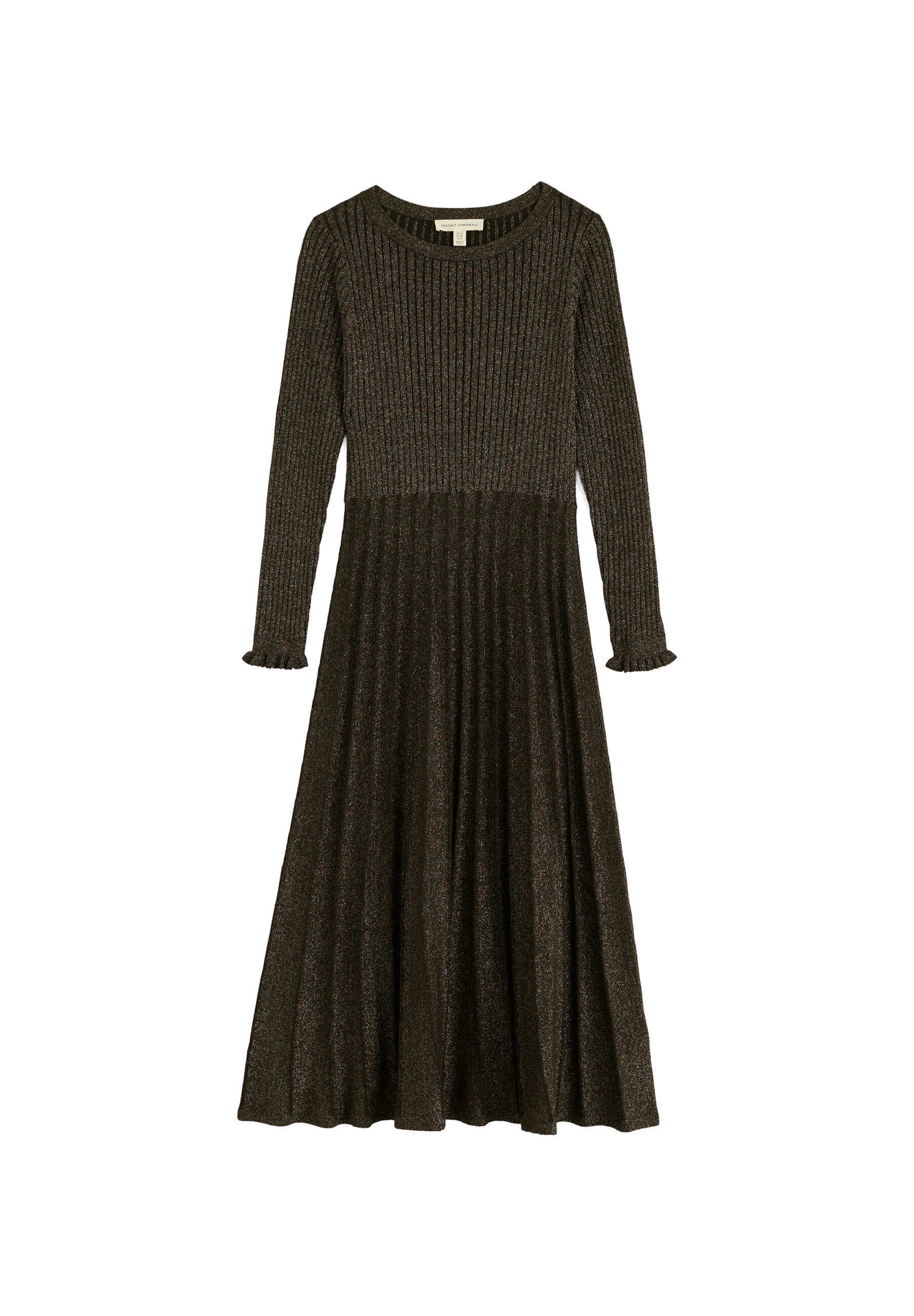 Seasalt Cornwall Jurk in Zwart: voorkant