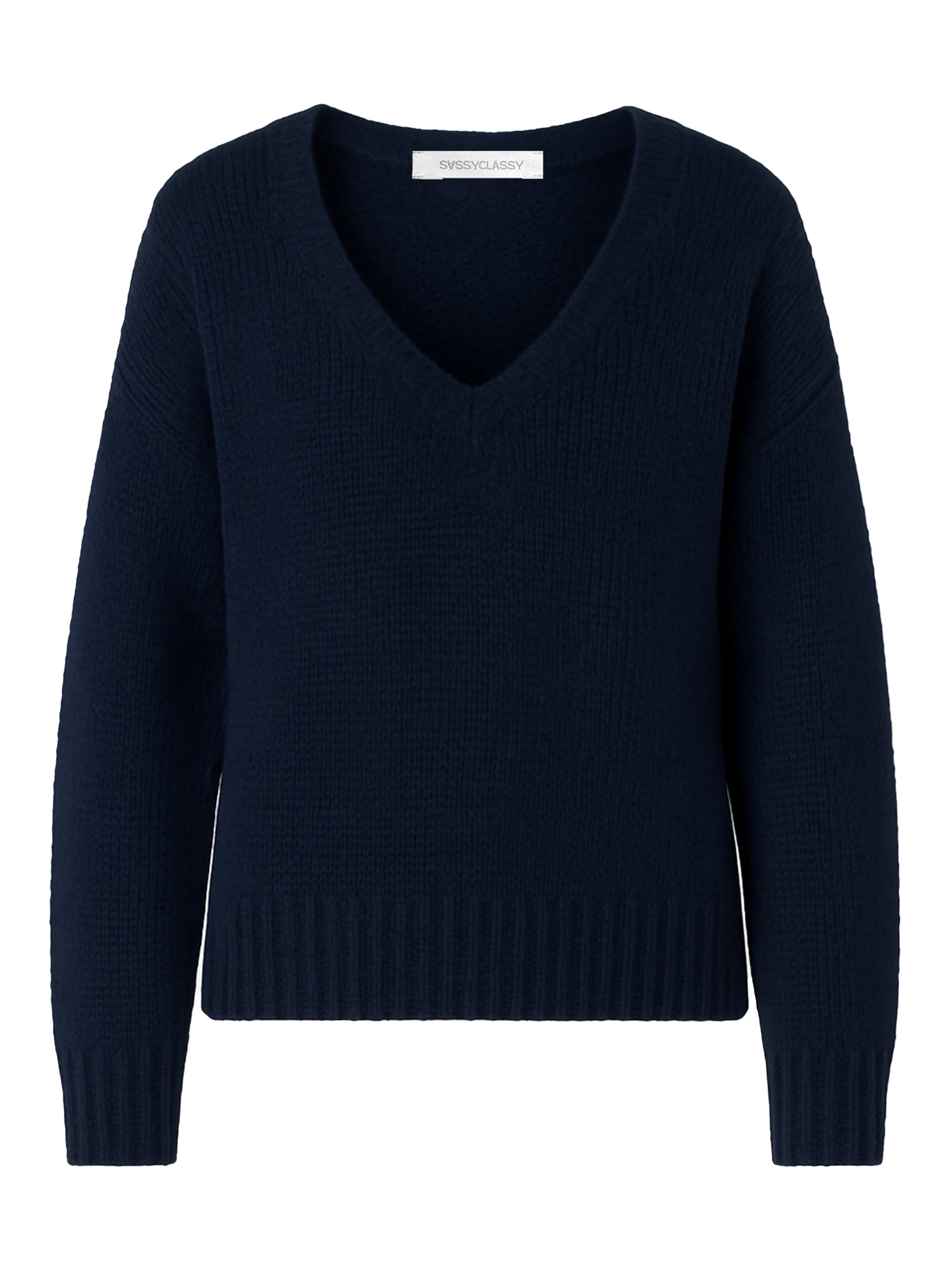 SASSYCLASSY Oversized Sweater in Dark blue, Item view