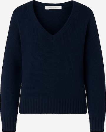 SASSYCLASSY Oversizepullover in Blau: Vorderseite