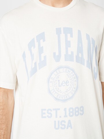 Lee T-Shirt 'VARSITY' in Beige