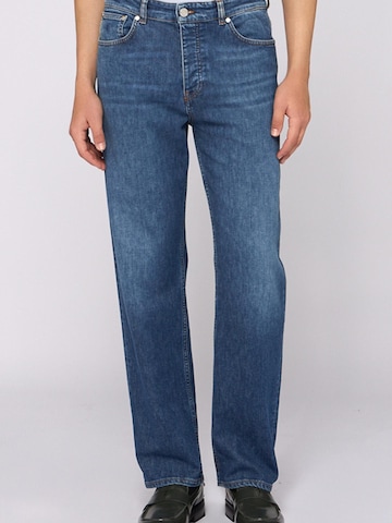 Trussardi Regular Jeans in Blauw: voorkant