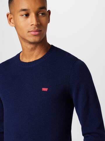 LEVI'S ® Neulepaita 'Original HM Sweater' värissä sininen