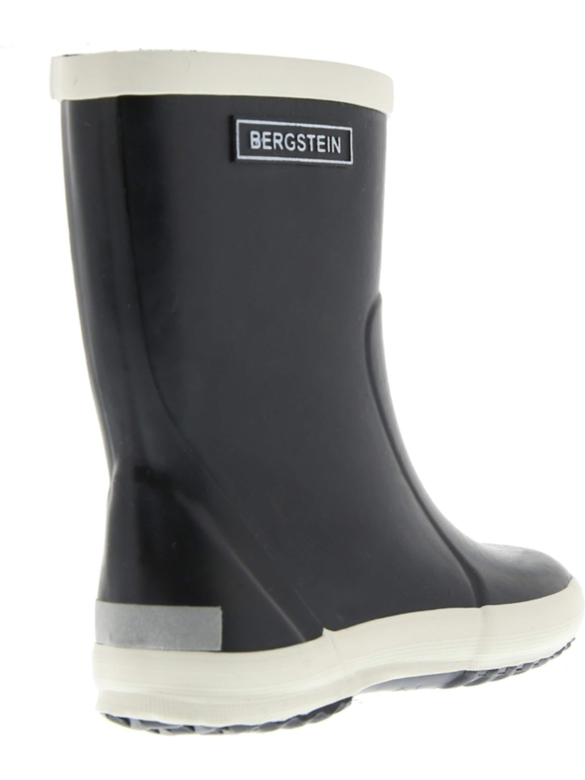 BERGSTEIN Boots 'Bergstein Rainboot Schwarz Kautschuk' in Black