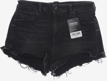 DIESEL Shorts in XXS in Black: front