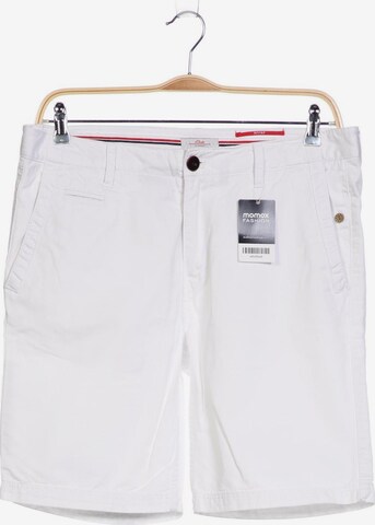 s.Oliver Shorts in 33 in White: front
