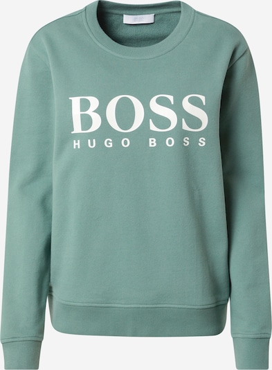 BOSS Casual Majica 'Ela' | meta / bela barva, Prikaz izdelka