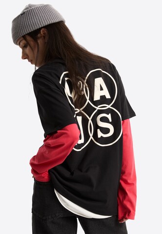 VANS - Camiseta 'Ellipse' en negro: frente