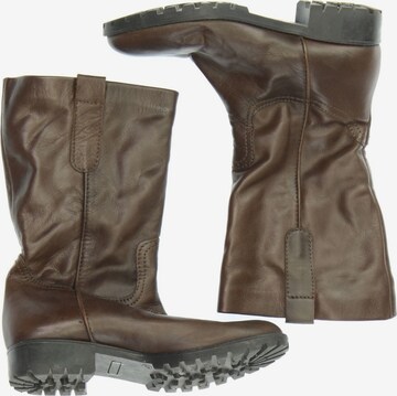 UNBEKANNT Dress Boots in 38 in Brown: front