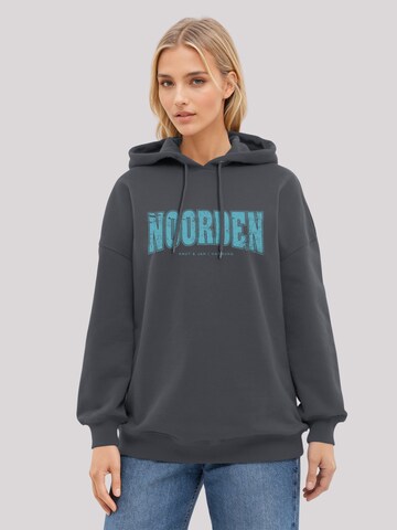 Sweat-shirt 'Knut & Jan Hamburg' F4NT4STIC en noir : devant