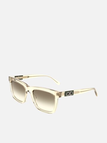 FERRAGAMO Sunglasses 'Ferragamo SF2113S Transparent sage 55/19/145 MAN Sunglasses' in Green