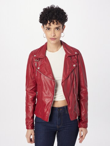 Veste mi-saison FREAKY NATION en rouge : devant