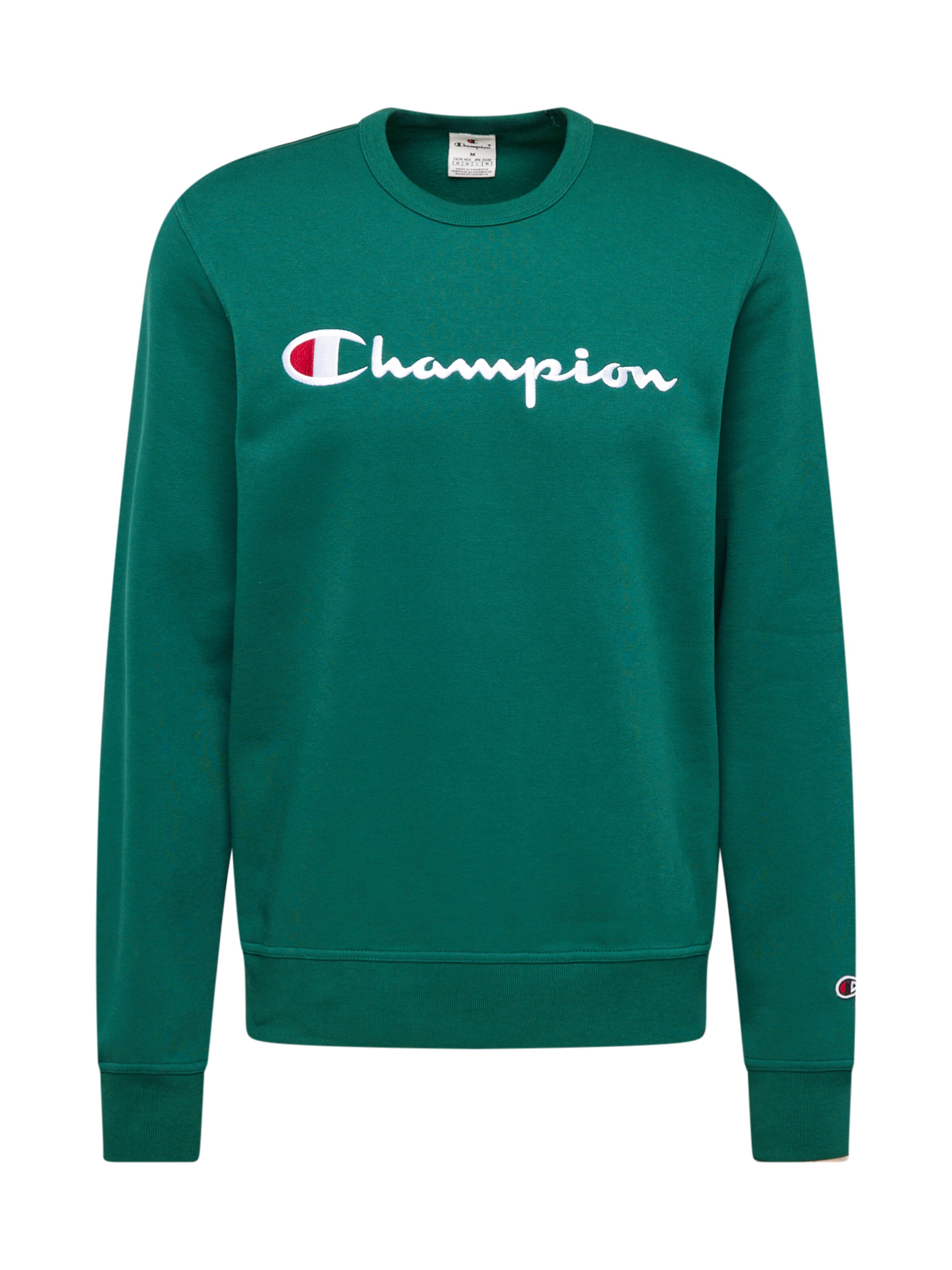 Felpa di Champion Authentic Athletic Apparel in verde: frontale