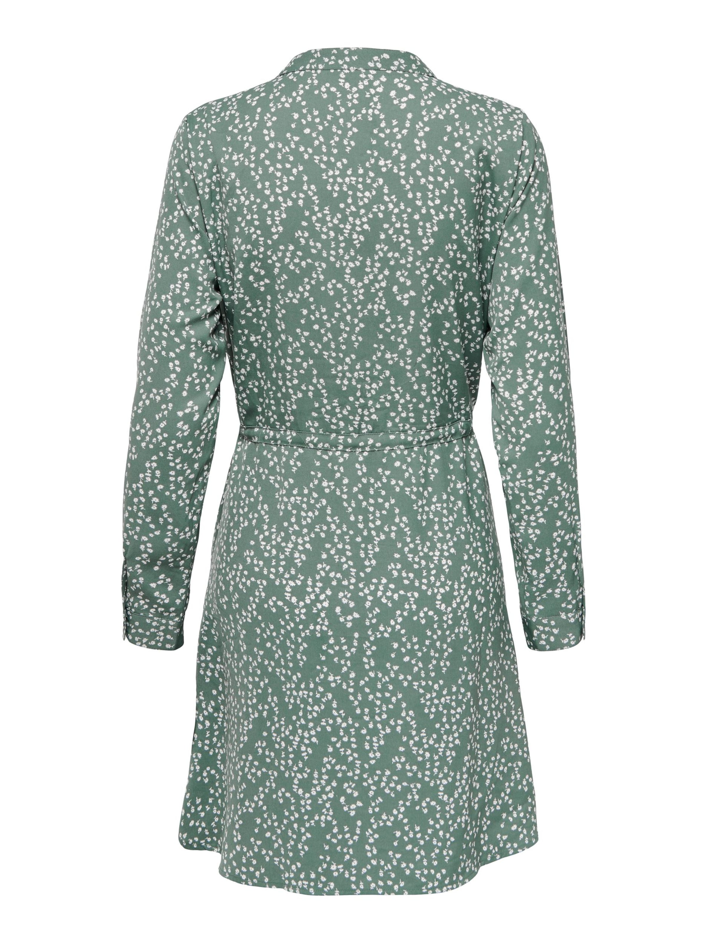 ONLY Shirt Dress 'Cory' in Green