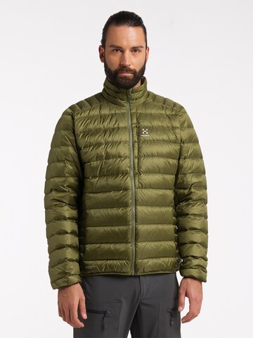 Haglöfs Athletic Jacket 'Roc Down' in Green: front