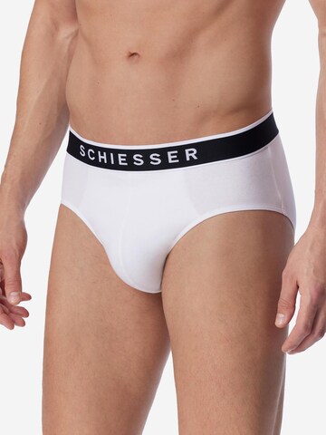 SCHIESSER Slip '95/5 Organic Cotton' in White