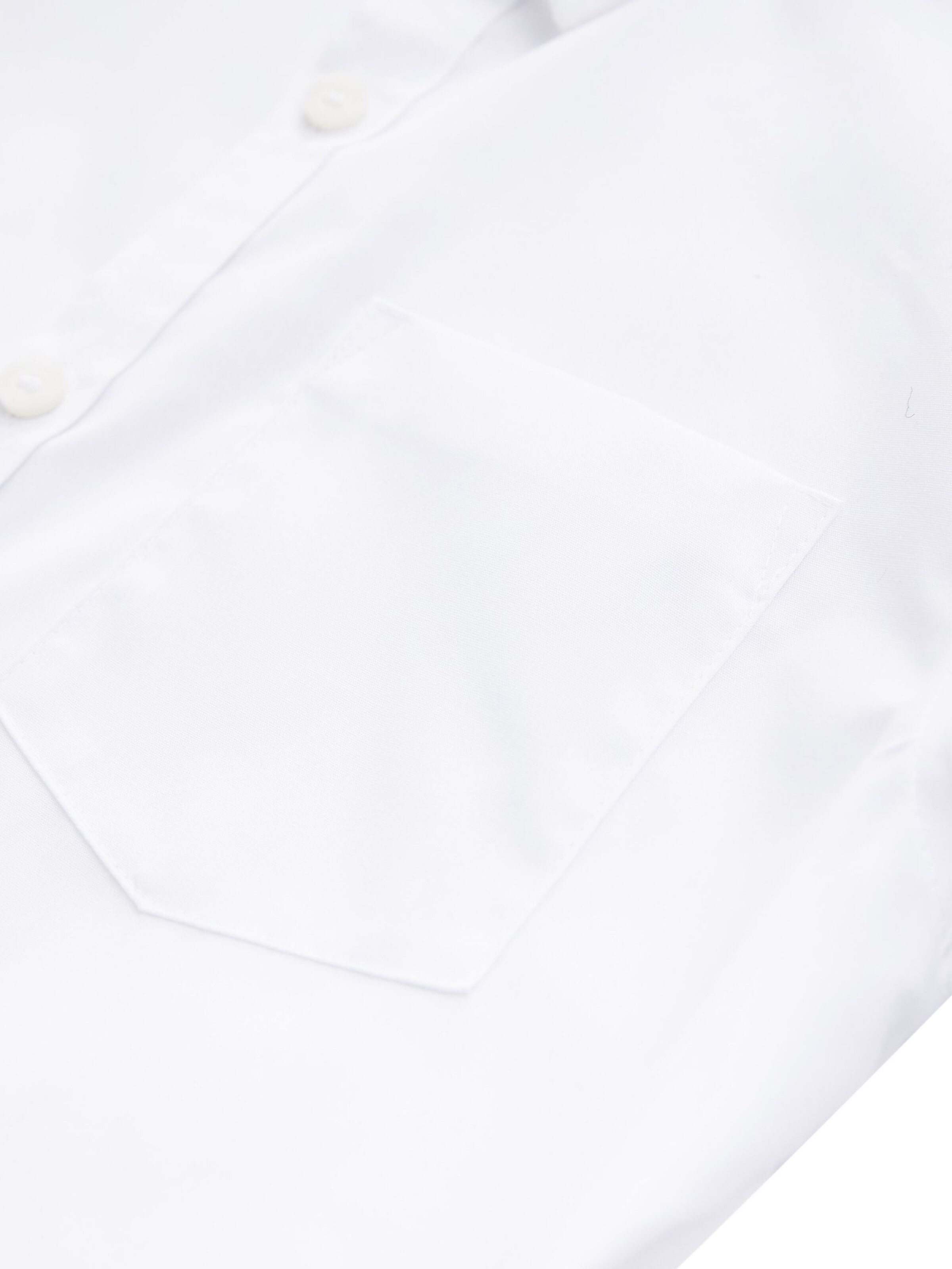 Next Rovný strih Košeľa - Biela