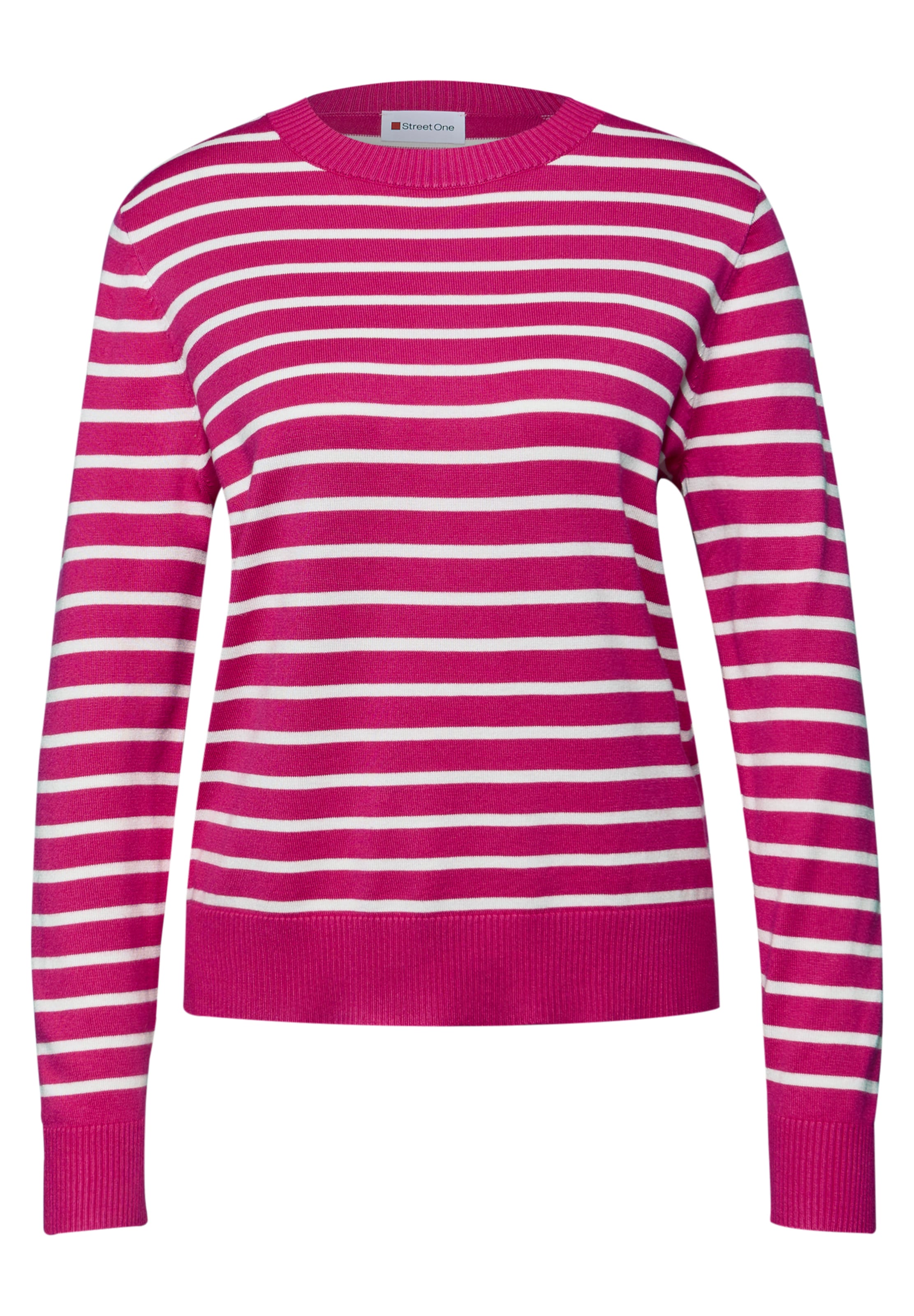 STREET ONE Pullover in Pink: Vorderseite