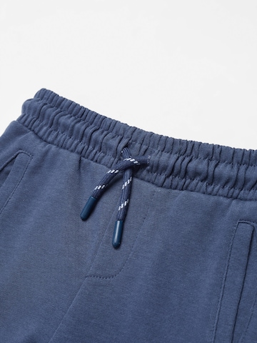 MANGO KIDS Tapered Pants 'FRANCIA5' in Blue