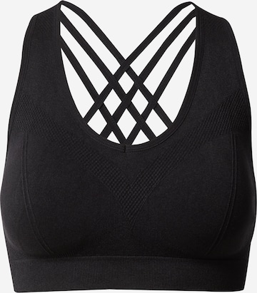 Bally Bralette Sports Bra 'REBA' in Black: front