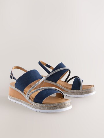 Sandales Next en bleu
