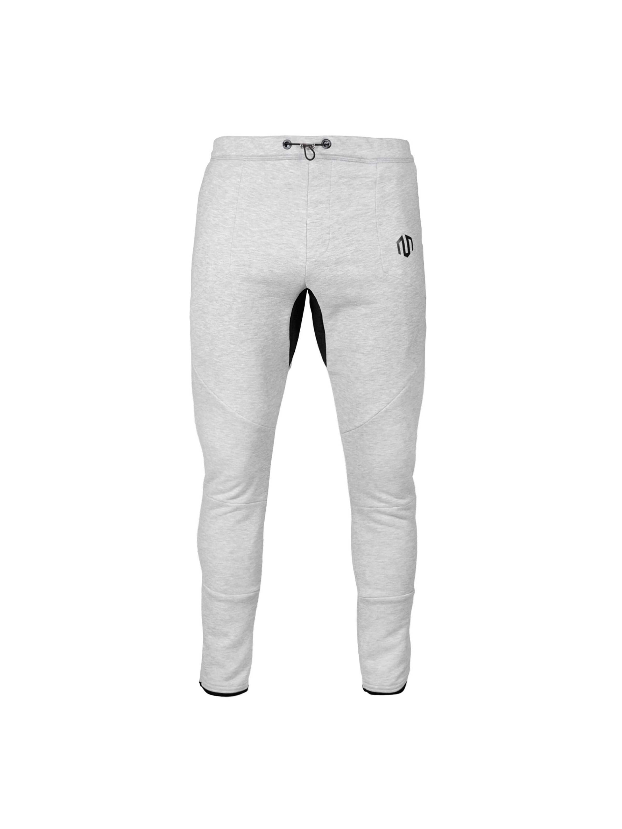 MOROTAI Slimfit Urheiluhousut 'NEOTECH' värissä harmaa: etupuoli