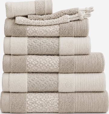 Serviettes 'NATURE Sintra' NEIPER en beige : devant