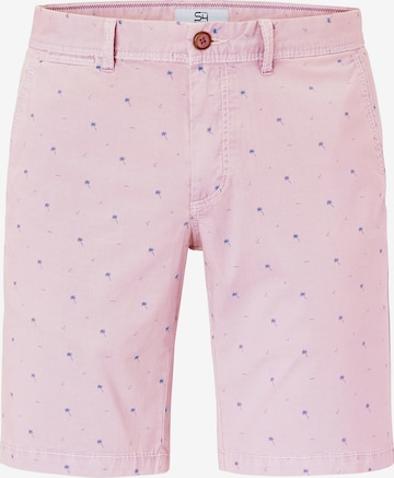 S4 Jackets Slimfit Hose in Pink: predná strana