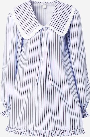 Monki Šaty – modrá: přední strana