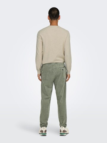 Only & Sons - Tapered Pantalón en verde