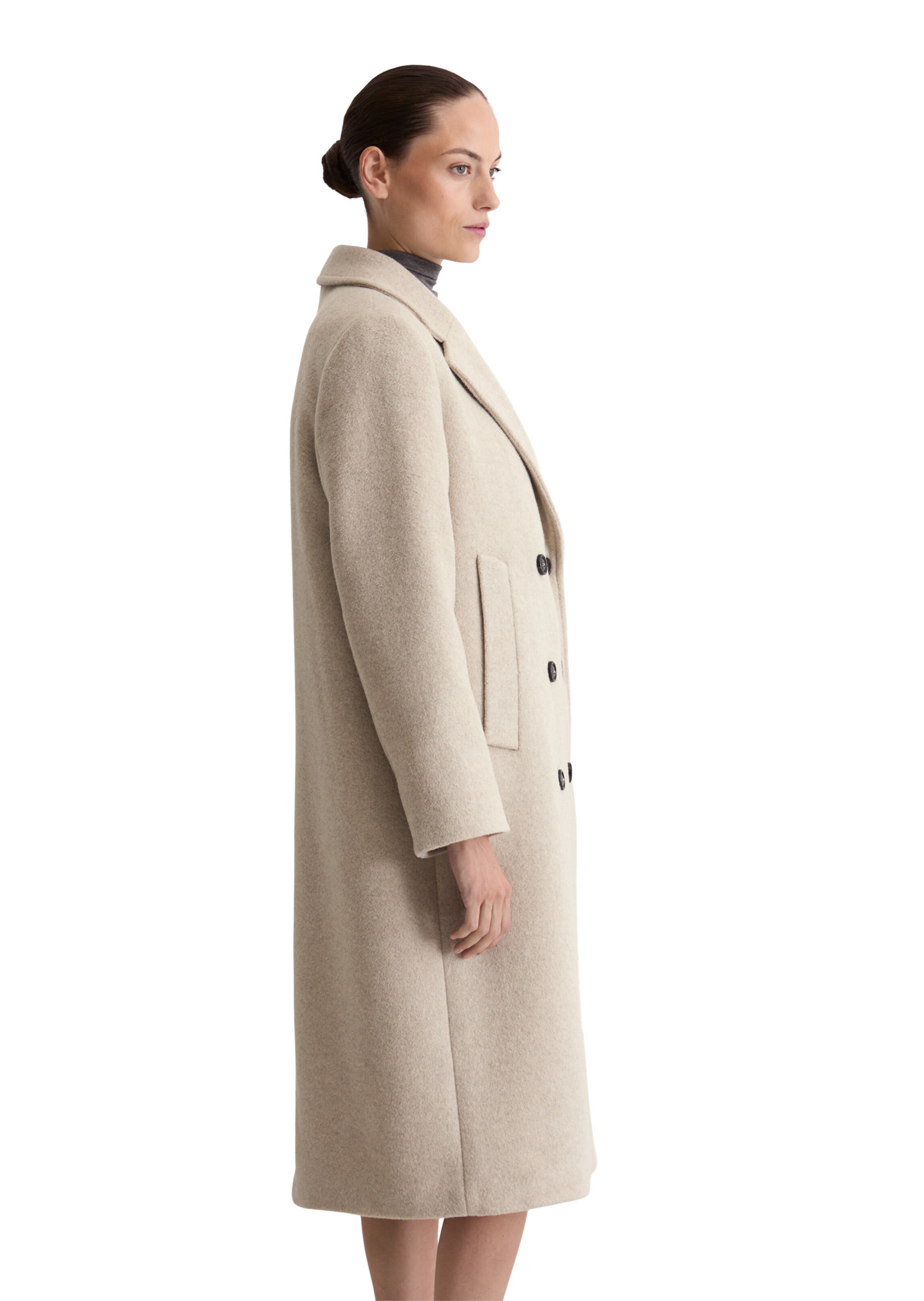 Manteau mi-saison Marc O'Polo en gris