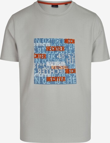 T-Shirt HECHTER PARIS en gris : devant