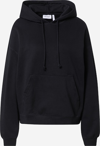 WEEKDAY Sweatshirt in Schwarz: predná strana