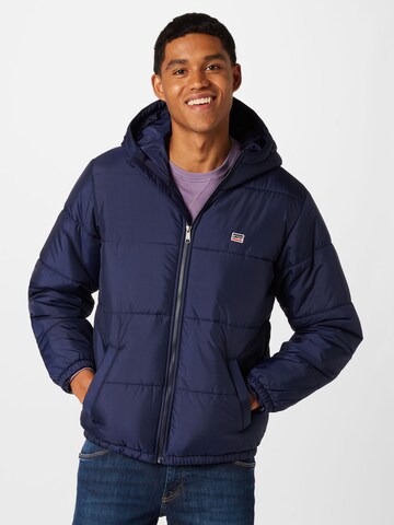LEVI'S ® Демисезонная куртка 'TELEGRAPH' в Синий: спереди