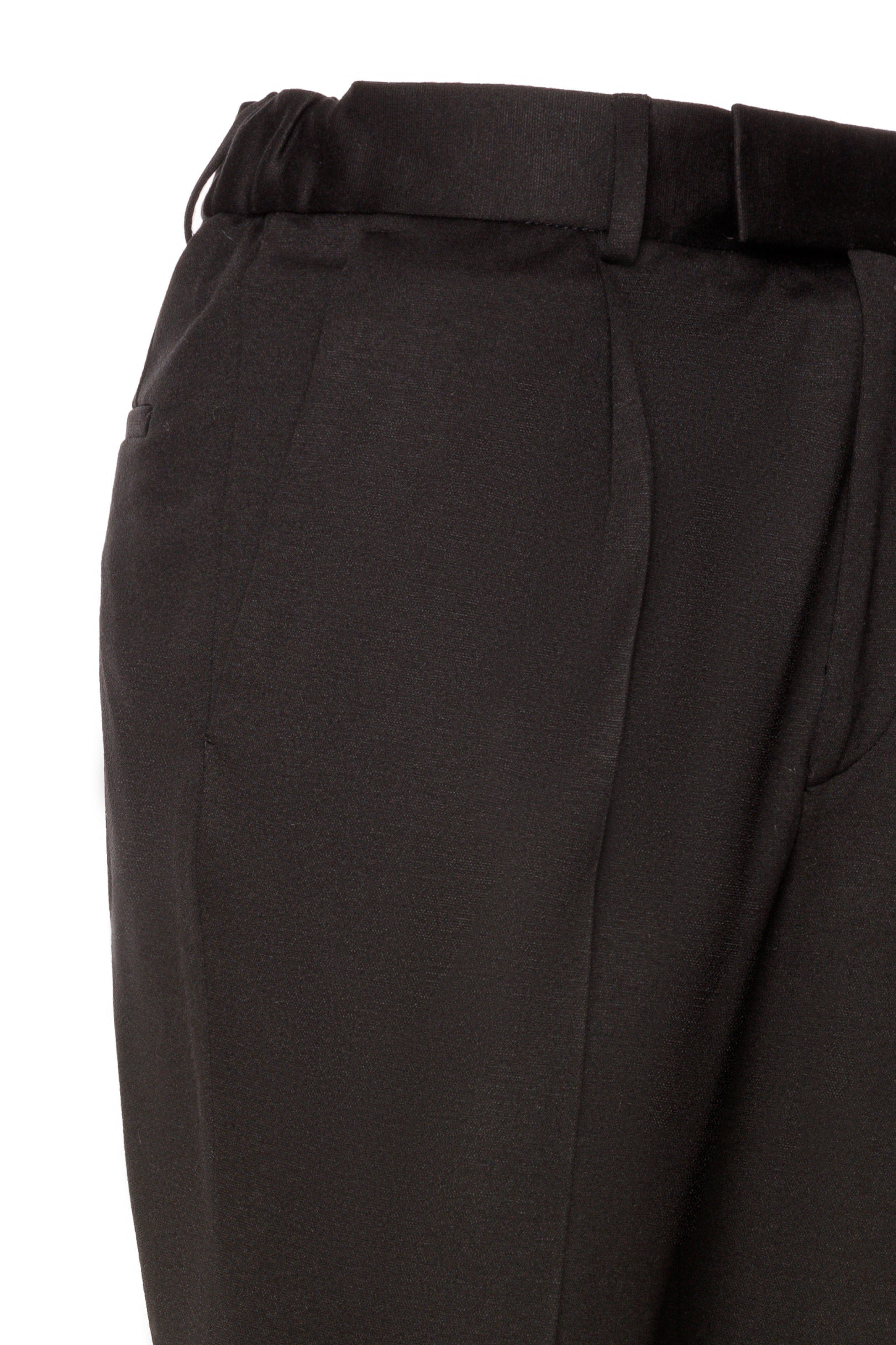 JOOP! Szabványos Élére vasalt nadrágok 'Bird' - fekete