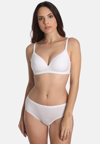 sassa Panty 'STRIPE RANGE' in White