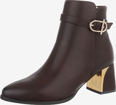 Ital-Design Stiefelette in 36 in braun, Produktansicht
