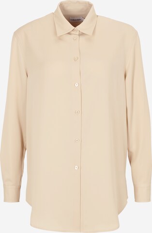 Calvin Klein Bluse in Beige: predná strana