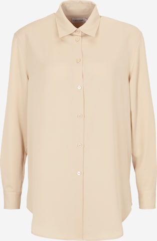 Calvin Klein Blouse in Beige: front