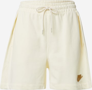 Nike Sportswear Regular Панталон в бяло: отпред