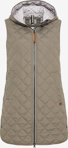 CAMEL ACTIVE Vest in Beige: front