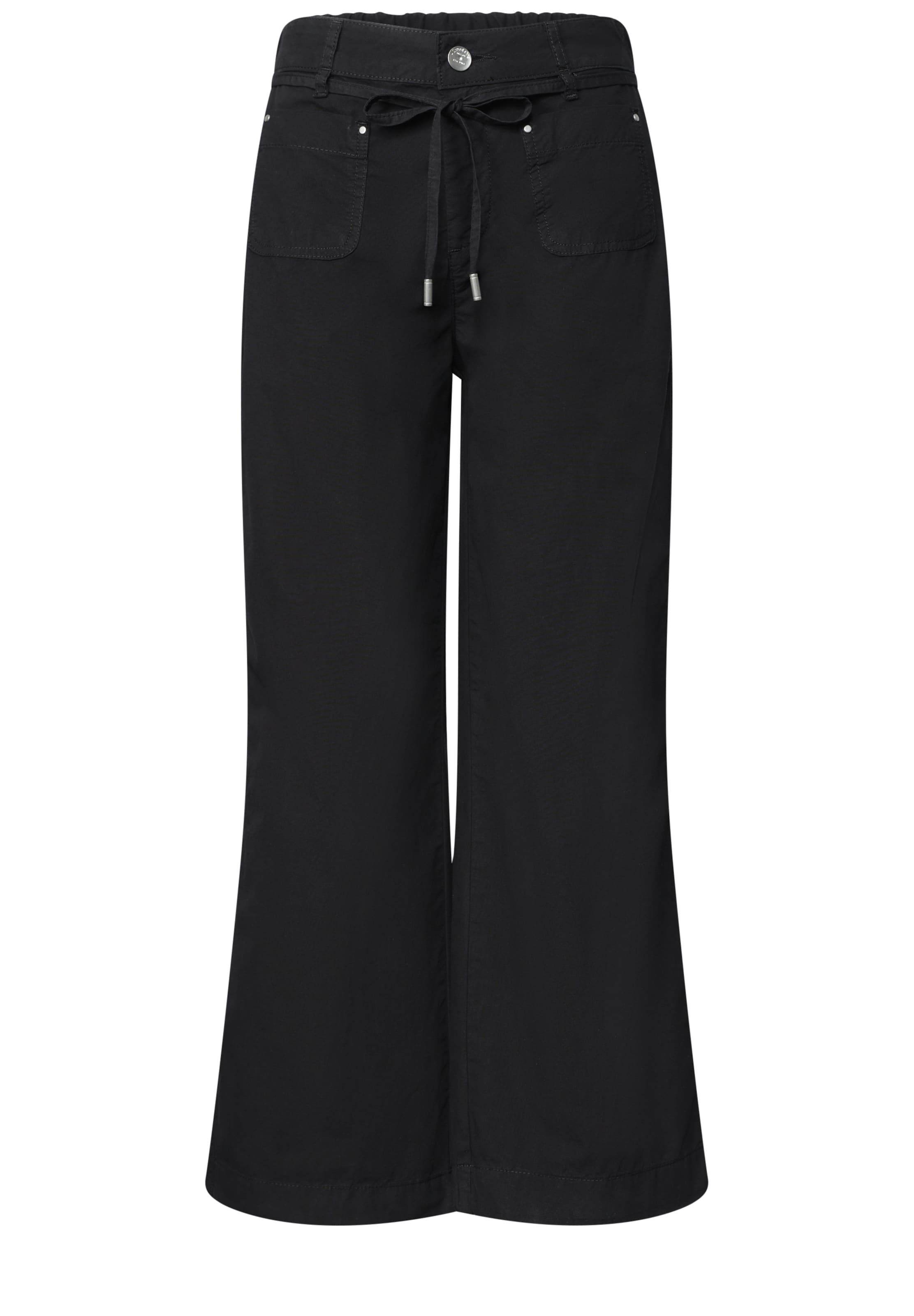 STREET ONE Pants in Black: front