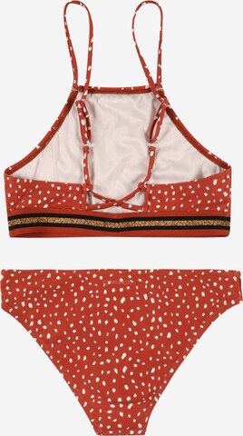 Bustier Maillot de bain de sport 'Dolores' Brunotti Kids en rouge