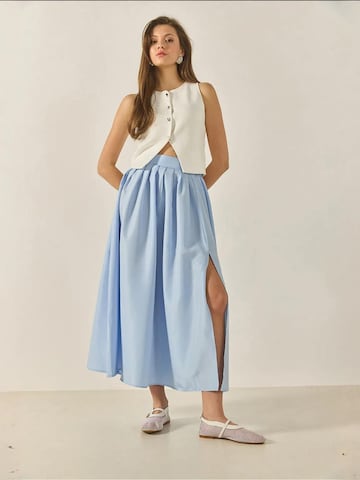 Jupe Bianco Lucci en bleu