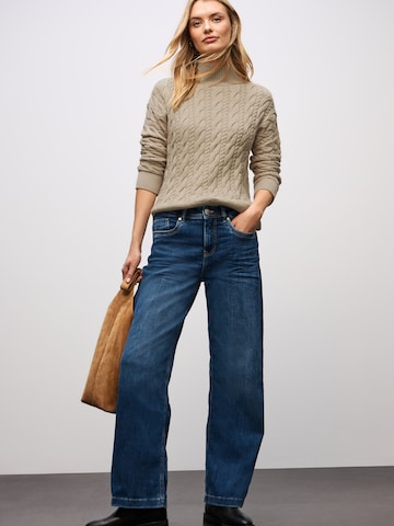 STREET ONE Pullover in Beige: Vorderseite