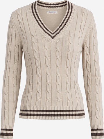 Pullover di Felix Hardy in beige: frontale