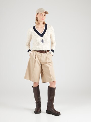 Pull-over 'Meren' Lauren Ralph Lauren en beige