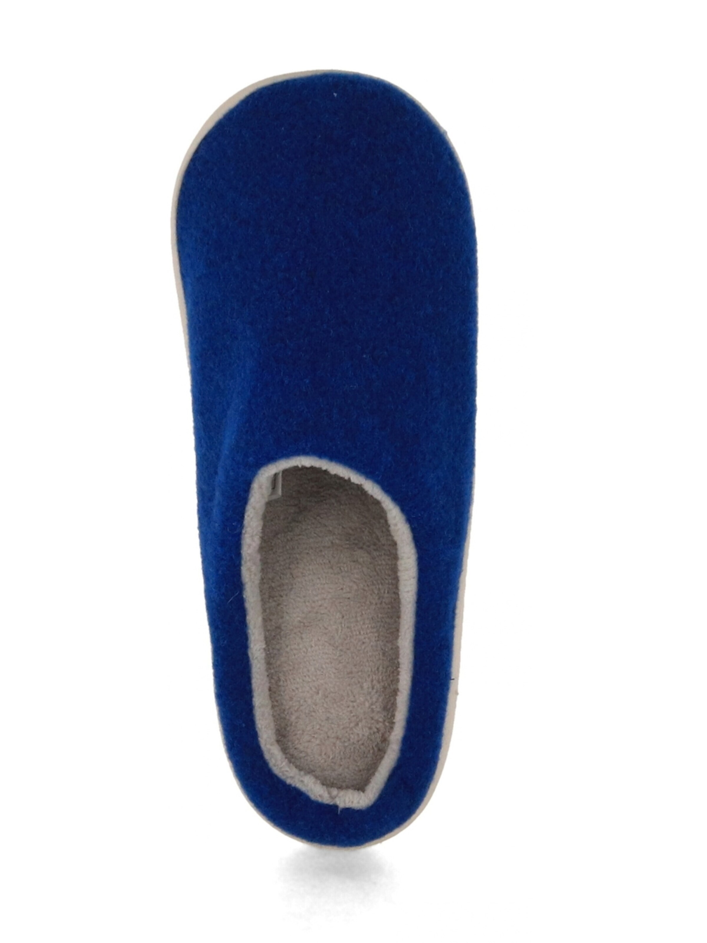 Fluffys Hausschuh 'Luxora Damen Hausschuhe, rosé'‌‌‌‌‌‌ in Blau