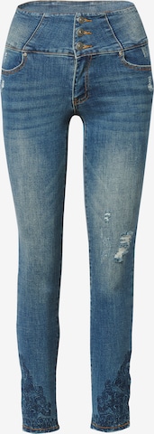 KOROSHI Regular Jeans i blå: framsida